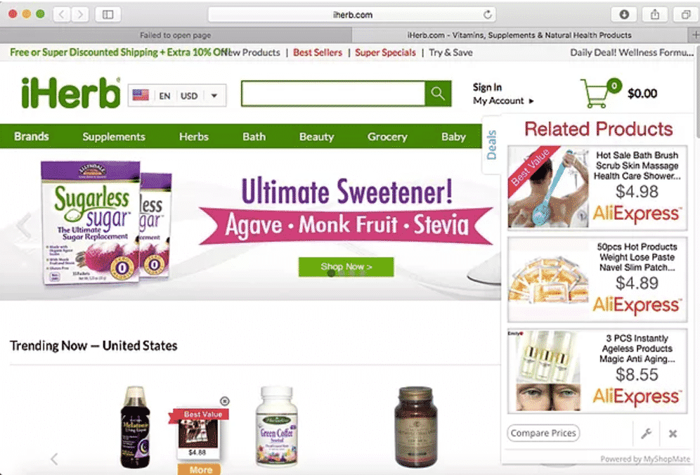 ad powered by shopperify